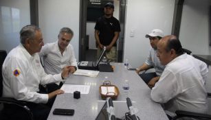 Coordinador Nacional de Protección Civil planea trabajos en Oaxaca