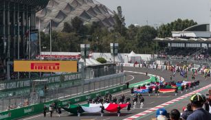 El AHR, durante el Gran Premio de México 2016