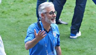 Jesús Martínez, durante un partido del Pachuca