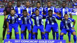 Once titular de Honduras en el juego contra el Tri en la Copa Oro