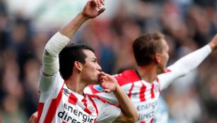 Chucky celebra su anotación frente al Heracles 