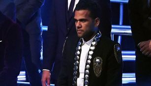Alves durante la gala de The Best 