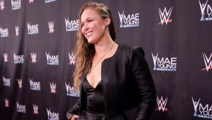 Ronda Rousey en la alfombra roja del Mae Young Classic