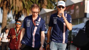 Esteban Ocon (der) en el Autódromo Hermanos Rodríguez