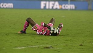 Youssouf Koita se lamenta después de su error contra Brasil