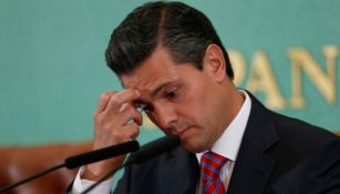Enrique Peña Nieto, durante un evento público