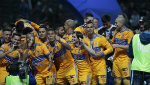 Tigres celebra el título del Apertura 2017