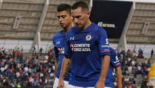 Christian Giménez, cabizbajo tras el juego contra Lobos BUAP