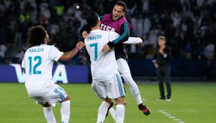 Cristiano Ronaldo festeja su gol contra Gremio en el Mundialito