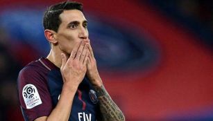 Di María, en un partido con el PSG