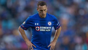 Chaco, durante una juego con cruz Azul 