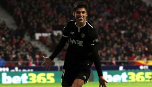 Correa celebra gol contra Atlético de Madrid