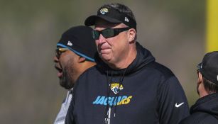  Doug Marrone en un entrenamiento con Jaguars