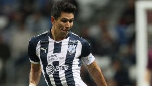 Jesús Molina, en un partido con Rayados