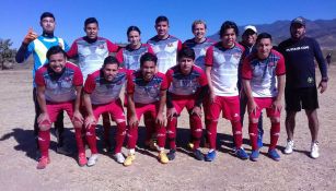 Así lucen los futbolistas previo a un encuentro del Deportivo Aragón 