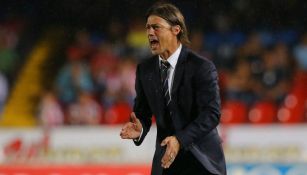 Matías Almeyda durante el partido frente a Veracruz