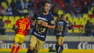 Erick Torres durante el partido contra Monarcas