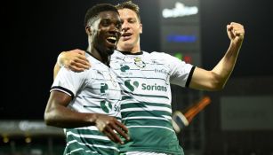 Djaniny Tavares festeja hat-trick contra León