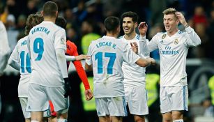 Toni Kroos celebra gol del Real Madrid 