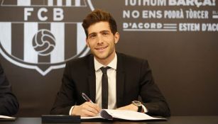 Sergi Roberto firma su renovación con Barcelona