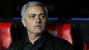 Jose Mourinho, durante el encuentro contra Sevilla 