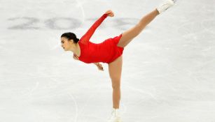 Ivett Toth, durante su actuación en Pyeongchang 2018