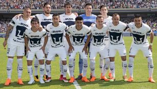 Once de Pumas que inició contra Chivas