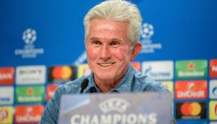 Heynckes, durante una conferencia de prensa