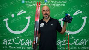 Germán Madrazo, en un evento en la Ciudad de México