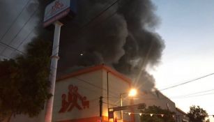 Tienda de Chedaui se incendia