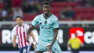 Djaniny Tavares, en el juego entre Santos y Chivas