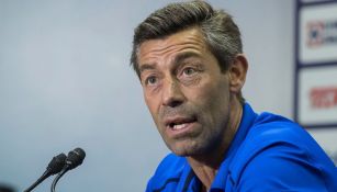 Caixinha, en conferencia de prensa en La Noria 