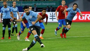 Suárez marca frente a la República Checa 