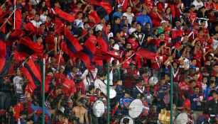 Afición de Veracruz, durante un juego de Liga MX