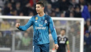 Cristiano Ronaldo festeja gol contra Juventus