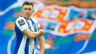 Herrera en un partido del Porto 