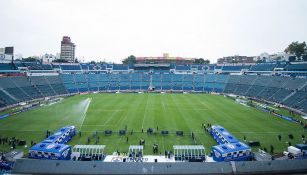 Así luce el estadio Azul previo a un juego 