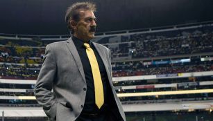 La Volpe, previo al arranque de un juego de América en el Azteca