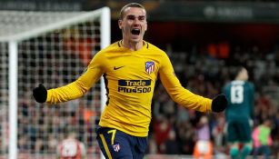 Antoine Griezmann celebra su gol contra el Arsenal