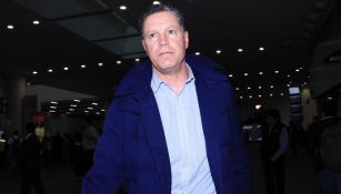 Peláez arriba al aeropuerto de la CDMX