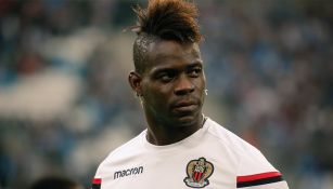 Mario Balotelli, durante un juego con Niza en la Ligue 1