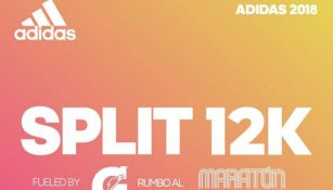 Logo de la carrera de Adidas Split 12 km 