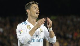 CR7 se lamenta tras fallar un remate 