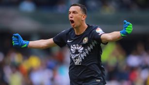 Marchesín grita una anotación del América en el C2018