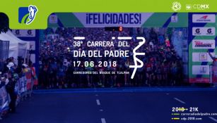 Promocional de la carrera del Día del Padre