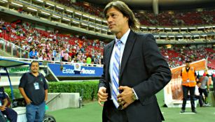 Matías Almeyda, durante un juego de Chivas