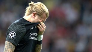 Karius llora tras perder la Final de Champions League