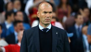 Zidane, en final de Champions en Kiev