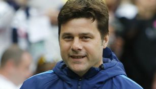 Pochettino, durante un partido con el Tottenham