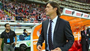 Matías Almeyda, tras un encuentro dirigiendo a Chivas